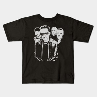 U2 // 80s Retro Music Fan Kids T-Shirt